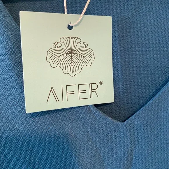 AIFER v neck long sleeve Blouse - Picture 2 of 5